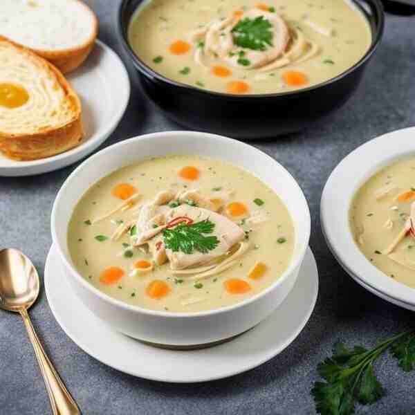 Куриный сливочный суп